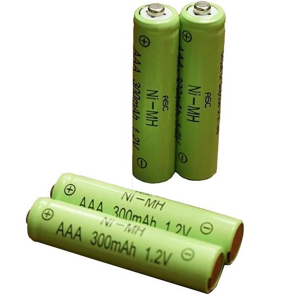TP-AAA 300mAh 4 Piece Rechargeable AAA Battery