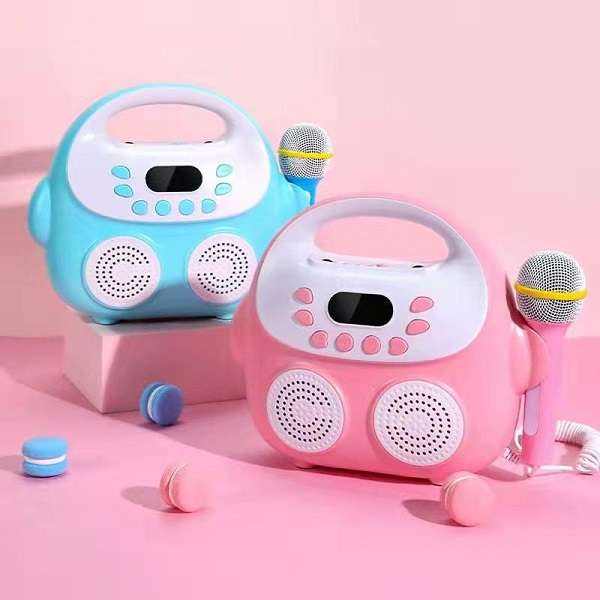 Aerbes AB-MK09 Kids 5W Karaoke Machine Bluetooth Speaker 3000mah Battery
