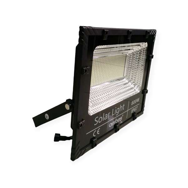 Aerbes AB-T6800 800W 425LED 6500K Solar Powered Flood Light With Remote Control