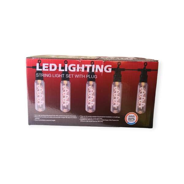 ZYF-155 220V 5M RGB LED Outdoor String Light
