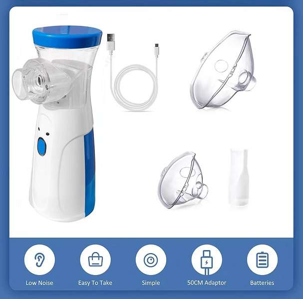JG20375367 Hand Held Silent Nebulizer Innovative Mesh Technology