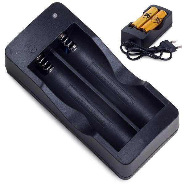 JG20375407 18650 Dual Battery Charger