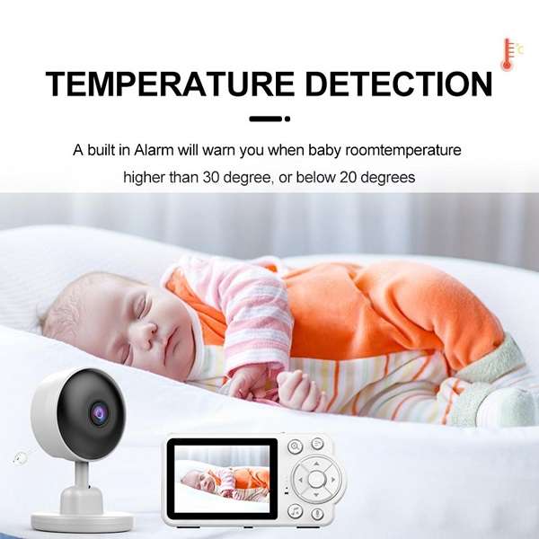 2.8 Video Baby Monitor With Camera  And Audio