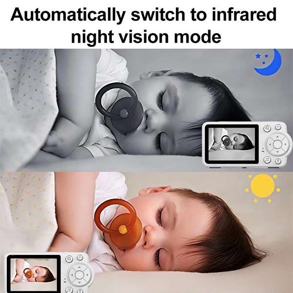 2.8 Video Baby Monitor With Camera  And Audio