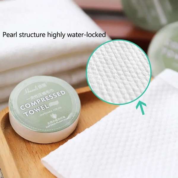 Pack Of 10 Disposable Compressed Towel 30cm x 50cm