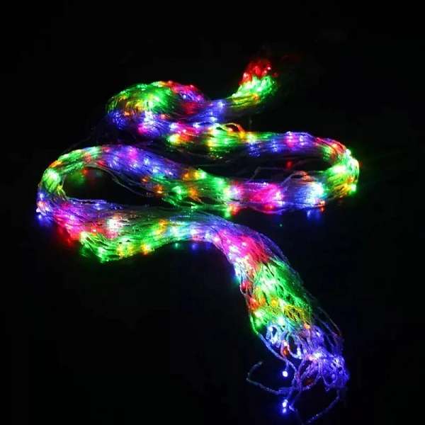 Super Electronics ZYF-126 3m x 2m RGB Running Waterfall LED Fairy Light