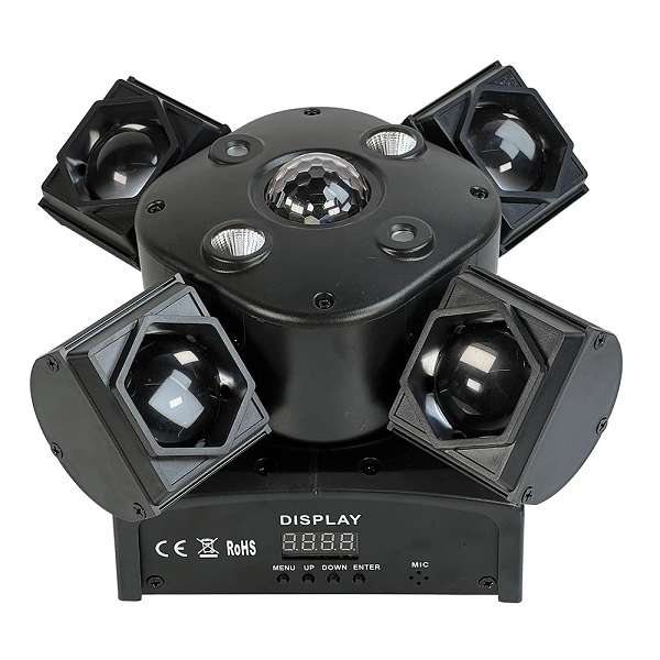 PM-107 Four Moving Head Beam RGB Laser Stage Light