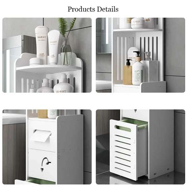 Jiageng JG20375636 Bathroom Wooden Shelf 120cm x 19.5cm
