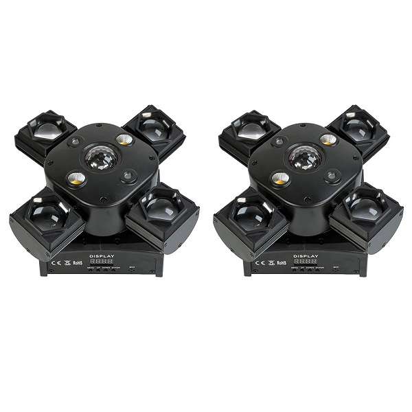 PM-107 Four Moving Head Beam RGB Laser Stage Light