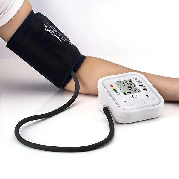 JG20375364 LCD Digital Blood Pressure Monitor Upper Arm Automatic BP Machine Pulse Meter