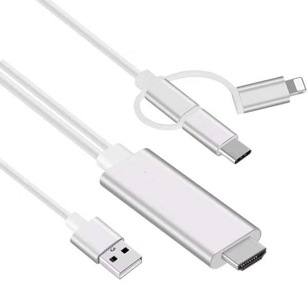 Aerbes AB-1033 2M HDTV Cable Adapter for IOS And Android