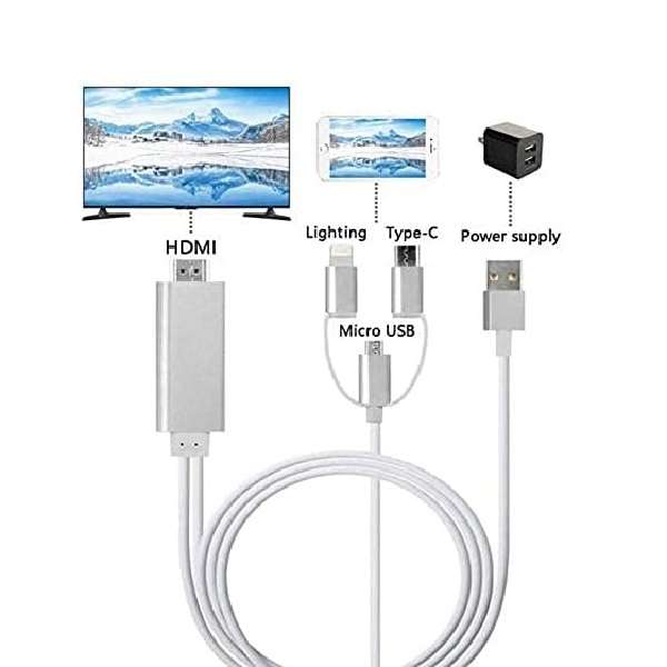 Aerbes AB-1033 2M HDTV Cable Adapter for IOS And Android
