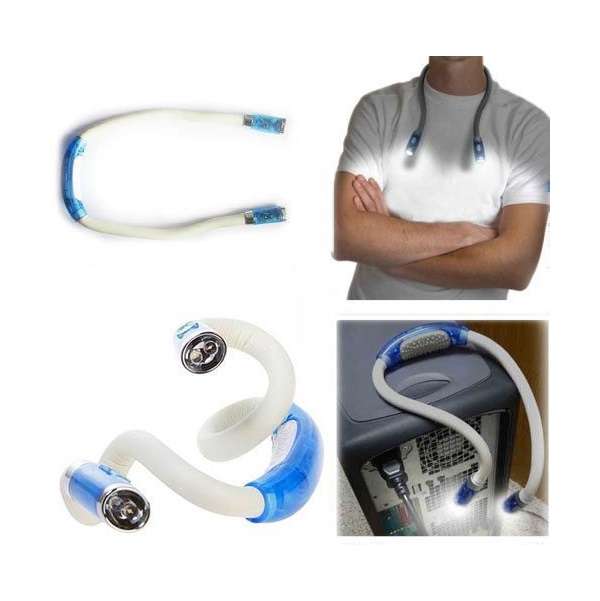 JG20375389 Portable Hug Neck Reading Light