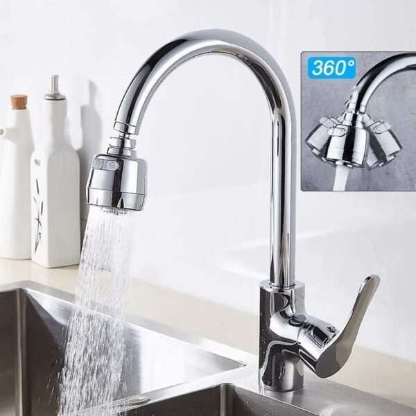 TM3460-35 Two-Speed UV Silver Hanging Faucet Head