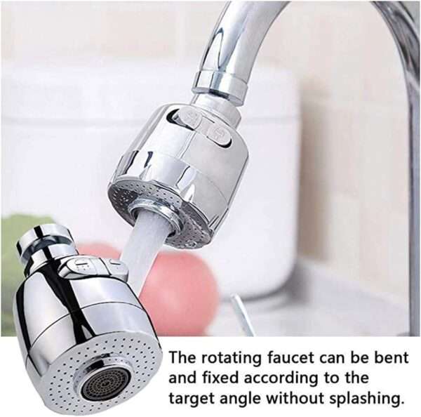 TM3460-35 Two-Speed UV Silver Hanging Faucet Head