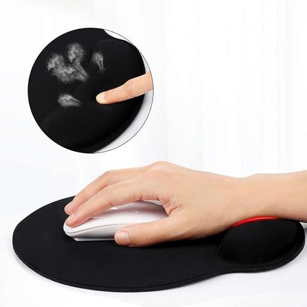H-02 Mouse Pad With Gel Wrist Support