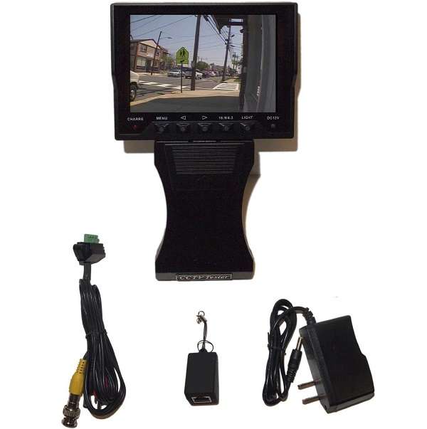 JG20375449 4.3" 12V Portable Audio Video Security CCTV Camera Tester