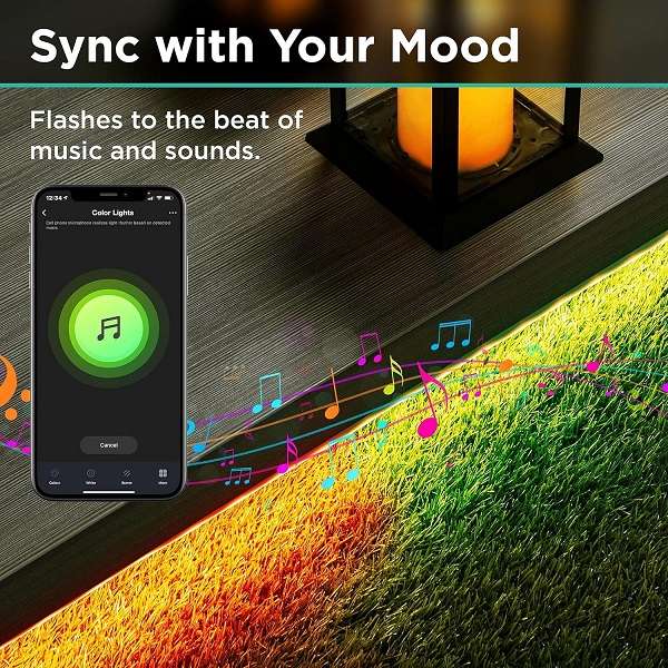 Aerbes AB-D12 2M USB Low Voltage Bluetooth LED RGB Strip Light 5V