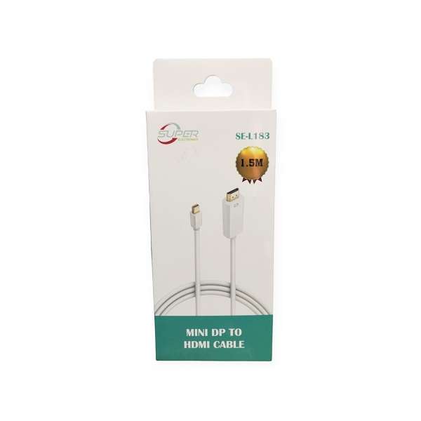 SE-L183 Mini DP To HDMI Cable 1.5m
