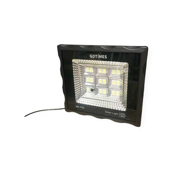 GDTimes GD755 50W Solar Powered Flood Light With Remote Control