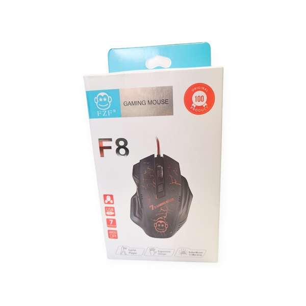 Ebai FZF-F8 USB Wired 7D Gaming Mouse