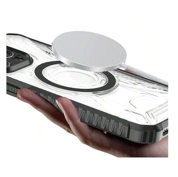 Transparent Armor Case For Iphone 15 Pro Max Classic Design