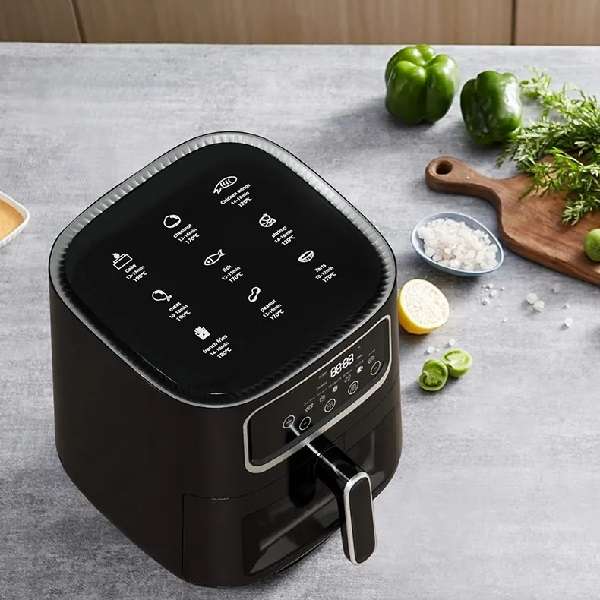 JG20375404 10L Silver Crest Air Fryer 2400w With A Touch Display