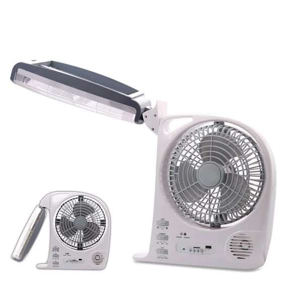 GDTimes GD-8028 6 in 1 Solar Powered 5800mah 6W Fan