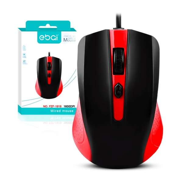 Ebai FZF-1918USB Wired Optical Mouse