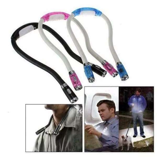 JG20375389 Portable Hug Neck Reading Light