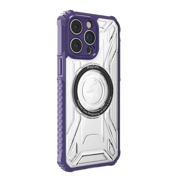 Transparent Armor Case For Iphone 15 Pro Max Classic Design