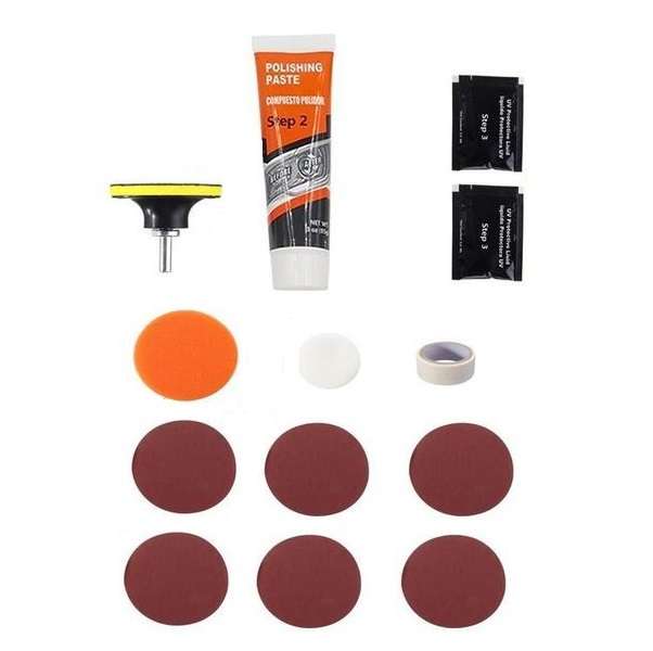 Jiageng DIY Car Head Light Restoration Kit XF01