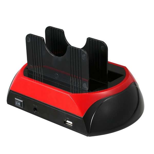 JG20375501 All-In-1 USB 2.0 To SATA+IDE Hard Disk Base Multi-Function HDD Docking Station