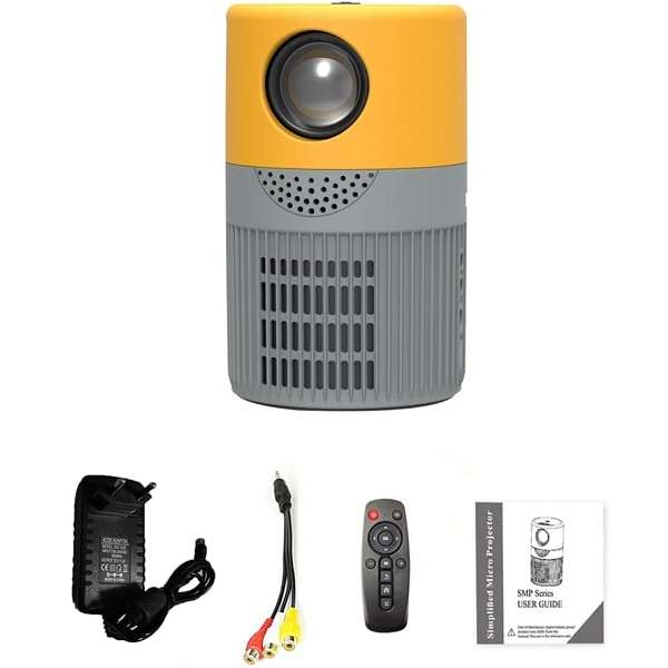 YT400 Mini LED Projector With Remote Control