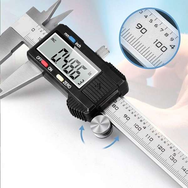 JG20375459 Digital Vernier Caliper LCD Display With Extra Battery