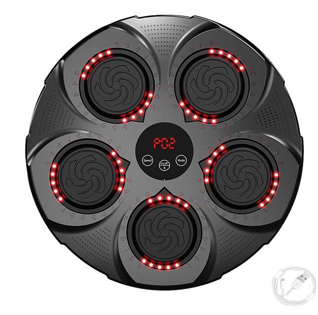 Rechargeable Intelligent Music Boxing Machine With Bluetooth