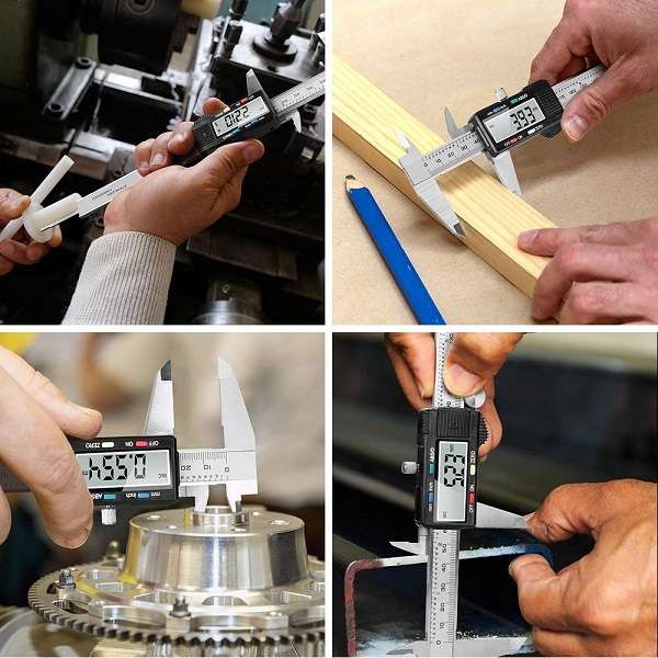 JG20375459 Digital Vernier Caliper LCD Display With Extra Battery