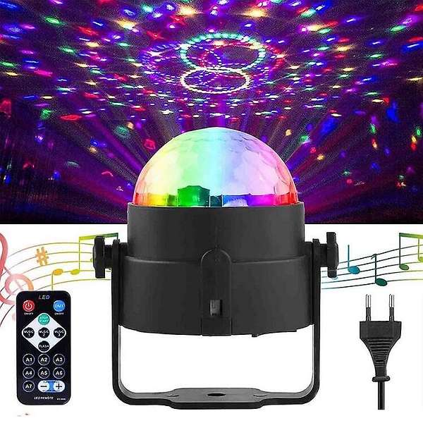 Aerbes AB-WT06 RGB Mini Stage Light With Remote Control