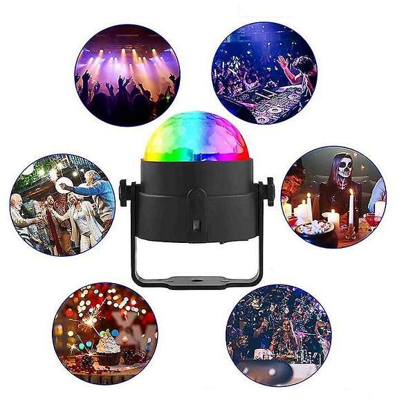 Aerbes AB-WT06 RGB Mini Stage Light With Remote Control