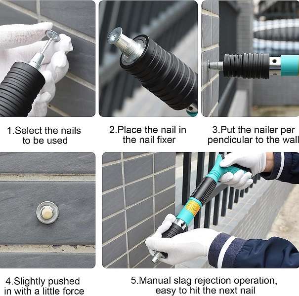 Jiageng JG-672 Mini Industrial Cordless Nail Gun