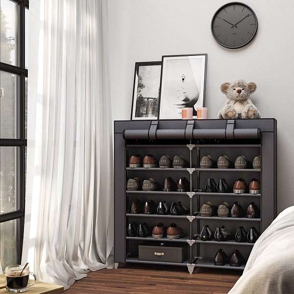 JG20375340 6-Tier Shoe Rack With Zipper