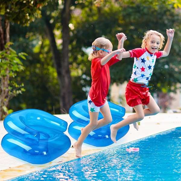 Inflatable Kids Lazy Sofa 77x78x40cm