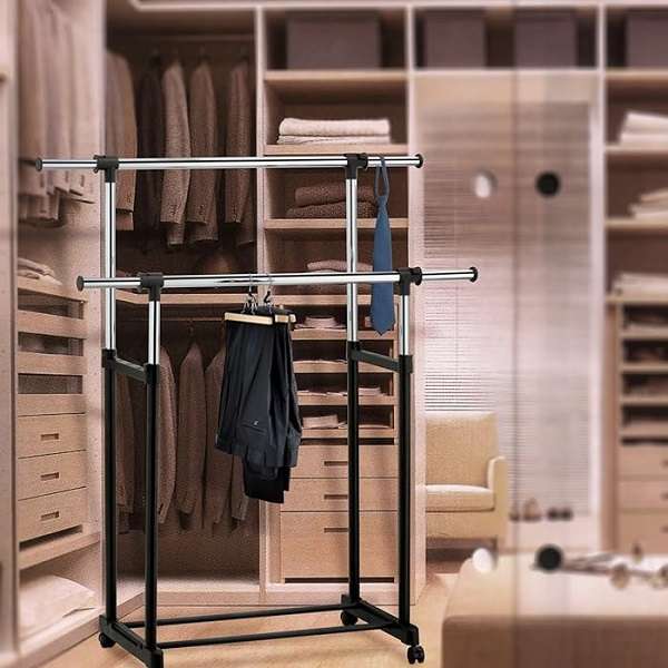 JG20375328 Double Pole Drying Rack 8006-1