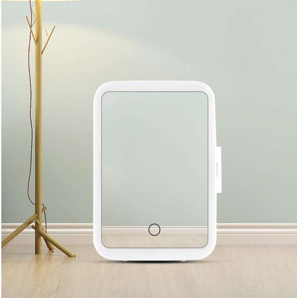 4L Portable Electronic Mini Beauty Fridge With LED Light 75W