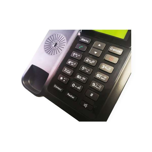 DLNA ZT1500+ Battery Operated Telephone With Dual Sim Card Slot