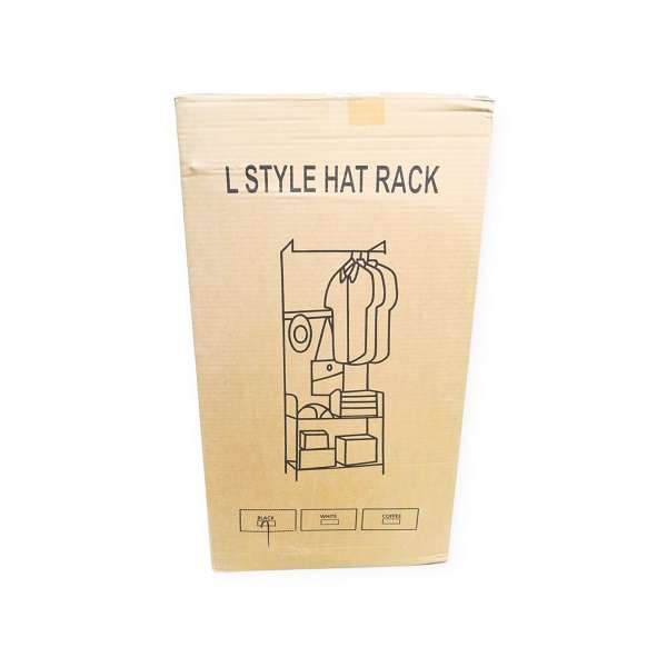 JG20375331 Coat Hanger With Two-Tiered Shelf