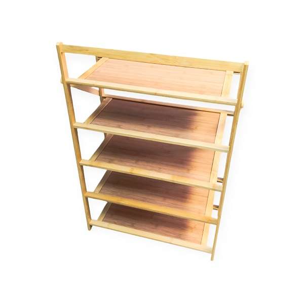 JG20375413 5-Layer Foldable Shoe Rack 50cm x 23.5cm x 75cm