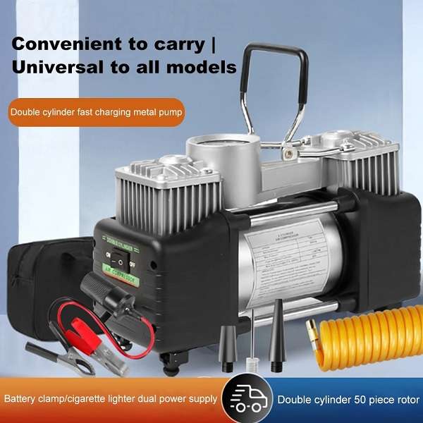 JG20375484 12V 2 Cylinder Air Compressor With 150 PSI AC-628A