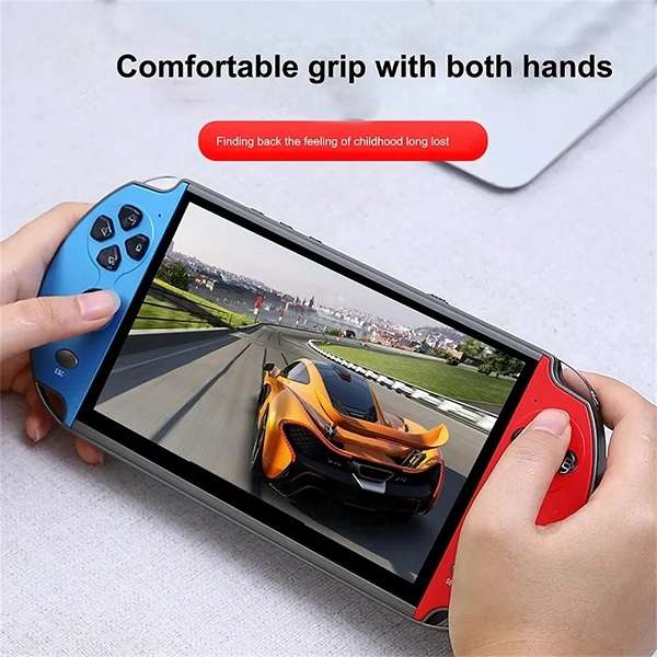 XF00008 4.3inch Screen Handheld MP5 X7 Retro Game Console