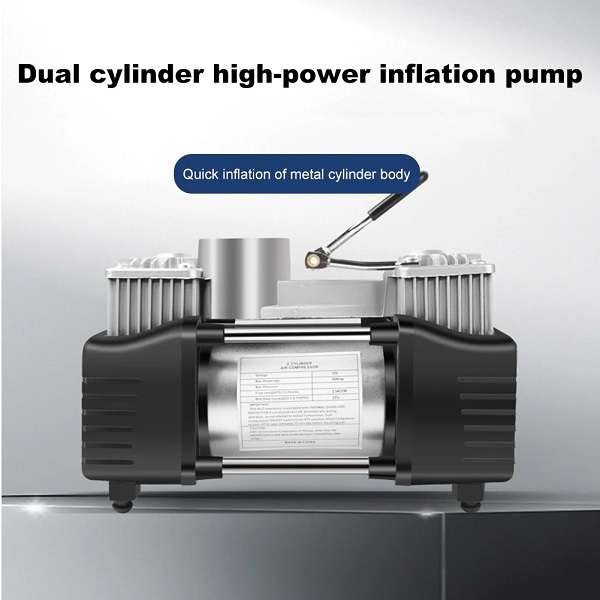 JG20375484 12V 2 Cylinder Air Compressor With 150 PSI AC-628A
